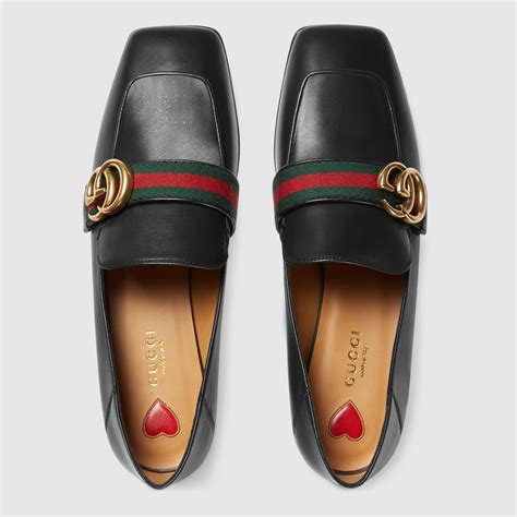 women gucci flat shoes|Gucci shoes for women loafers.